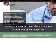 Tablet Screenshot of bankcomplaints.co.uk